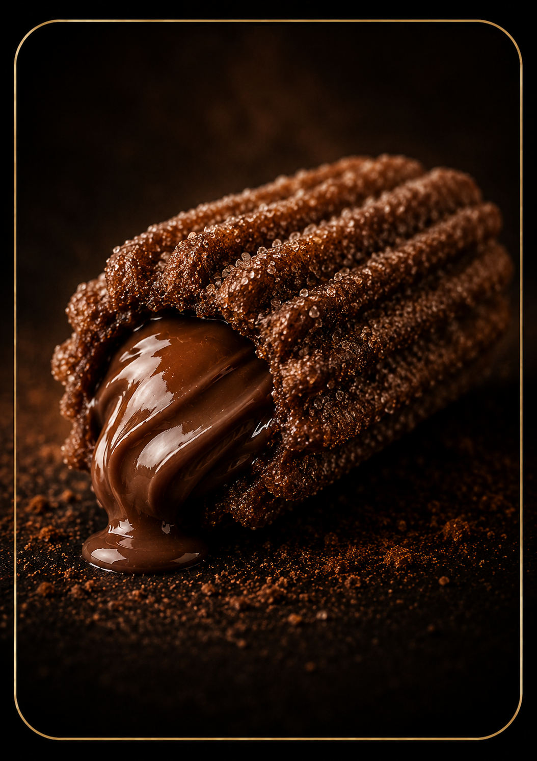 Nutella mini churro