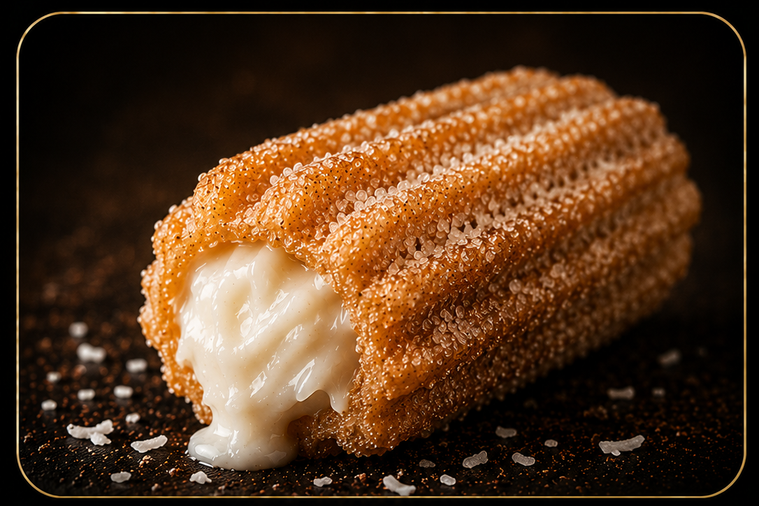 Coconut mini churro
